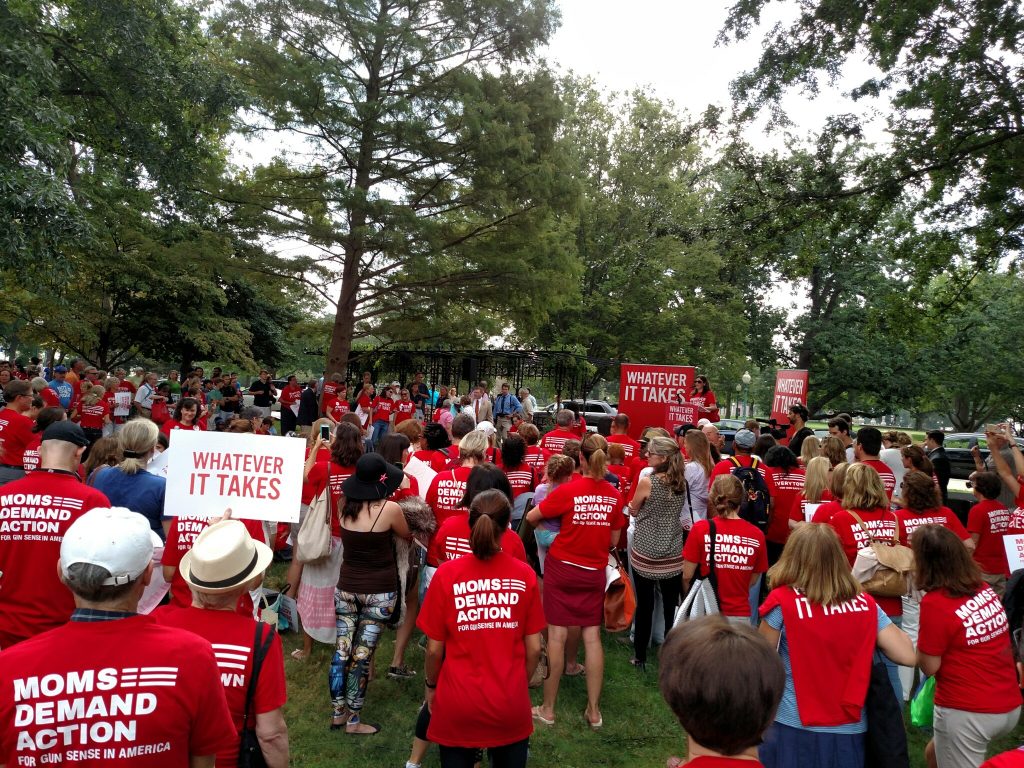 Moms Demand Action supporters