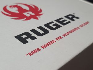A retail gun box from Ruger