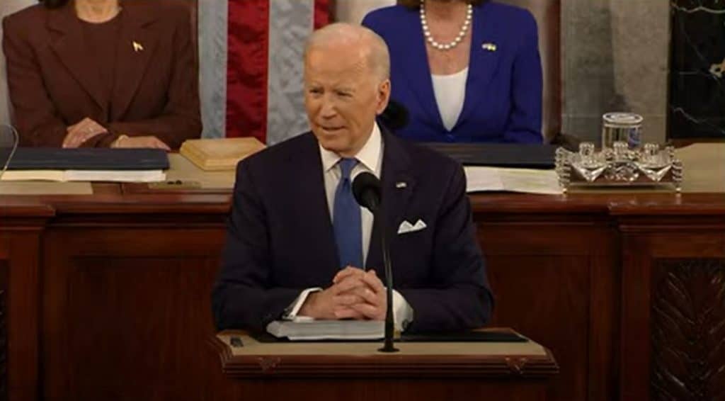 Biden SOTU 2022 / Screenshot