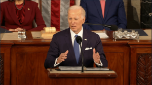 President Joe Biden gives his 2023 state of the union speech