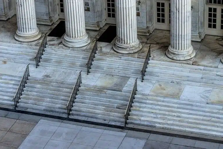 Courthouse stairs